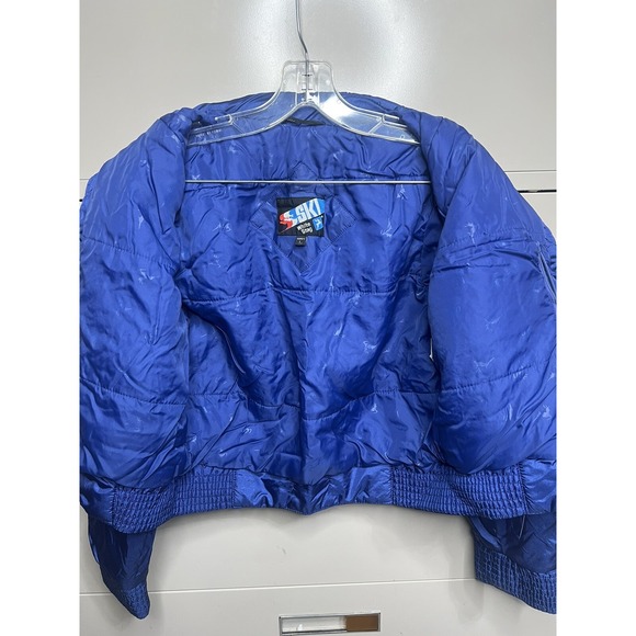 Vintage White Stag Ski Jacket Coat Women's large Blue - Picture 4 of 10